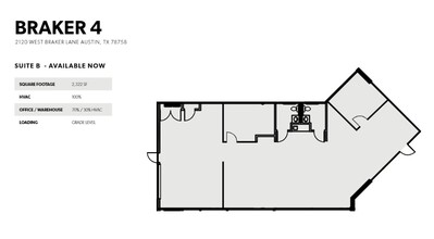 2120 W Braker Ln, Austin, TX for lease Floor Plan- Image 2 of 2