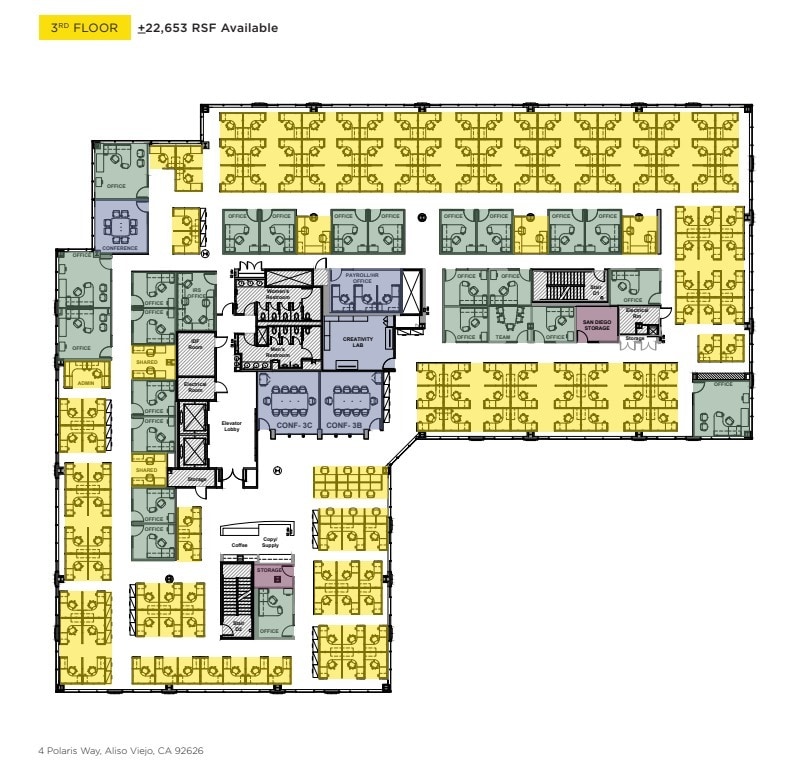 4 Polaris Way, Aliso Viejo, CA for lease Floor Plan- Image 1 of 1