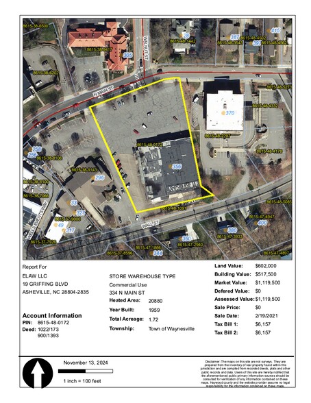 356 N Main St, Waynesville, NC for lease - Site Plan - Image 1 of 1