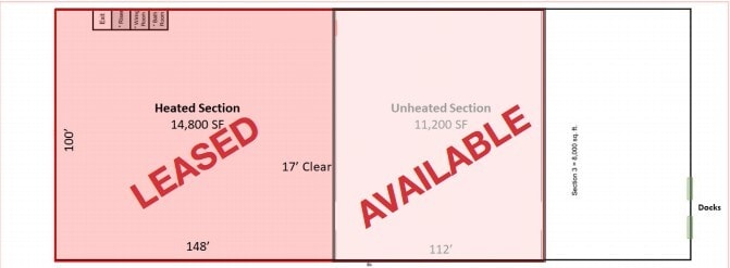 1137 Illinois Ave, Sheboygan, WI for lease Floor Plan- Image 1 of 1
