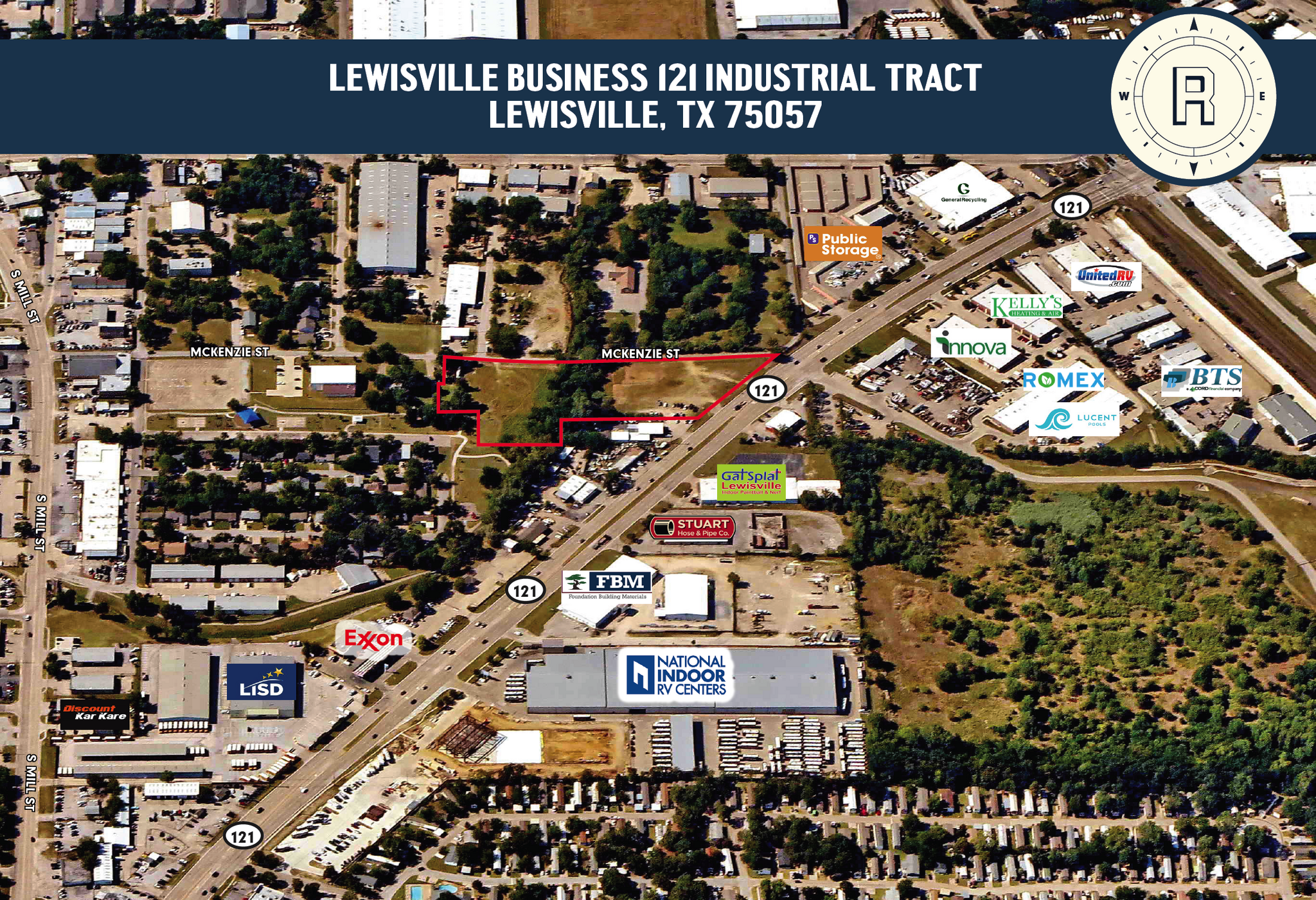 591 E. SH 121 Business, Lewisville, TX for sale Aerial- Image 1 of 1