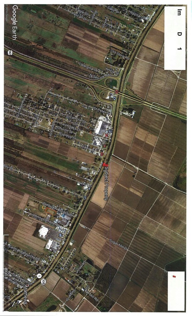 4651 Highway 1, Raceland, LA for sale Plat Map- Image 1 of 1