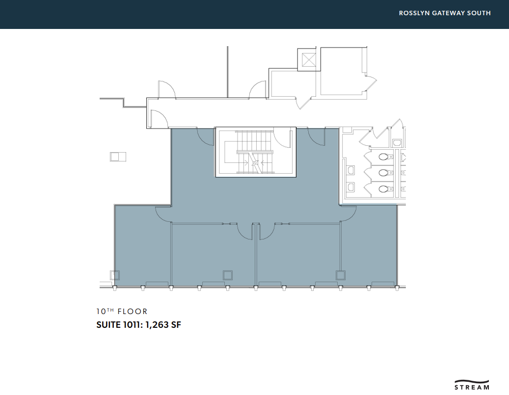 1901 N Fort Myer Dr, Arlington, VA for lease Floor Plan- Image 1 of 1