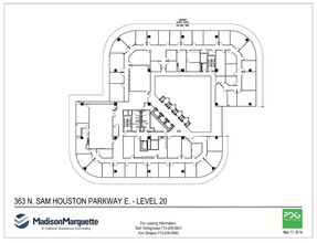 363 N Sam Houston Pky E, Houston, TX for lease Floor Plan- Image 2 of 2