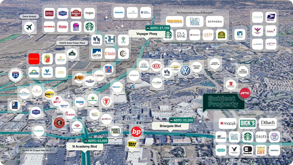 1710 Briargate Blvd, Colorado Springs, CO for sale - Building Photo - Image 2 of 2