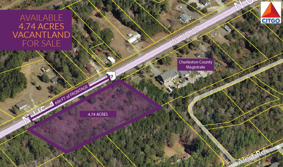 N Highway 17, Mcclellanville, SC for sale - Building Photo - Image 1 of 1