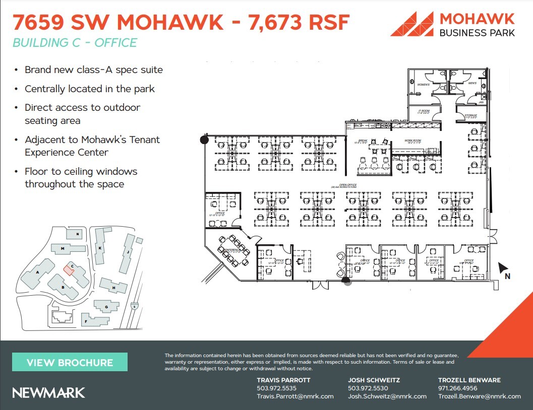 7600-7646 SW Mohawk St, Tualatin, OR for lease Floor Plan- Image 1 of 1