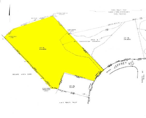 100 Jeffrey Ave, Holliston, MA for lease - Plat Map - Image 3 of 5