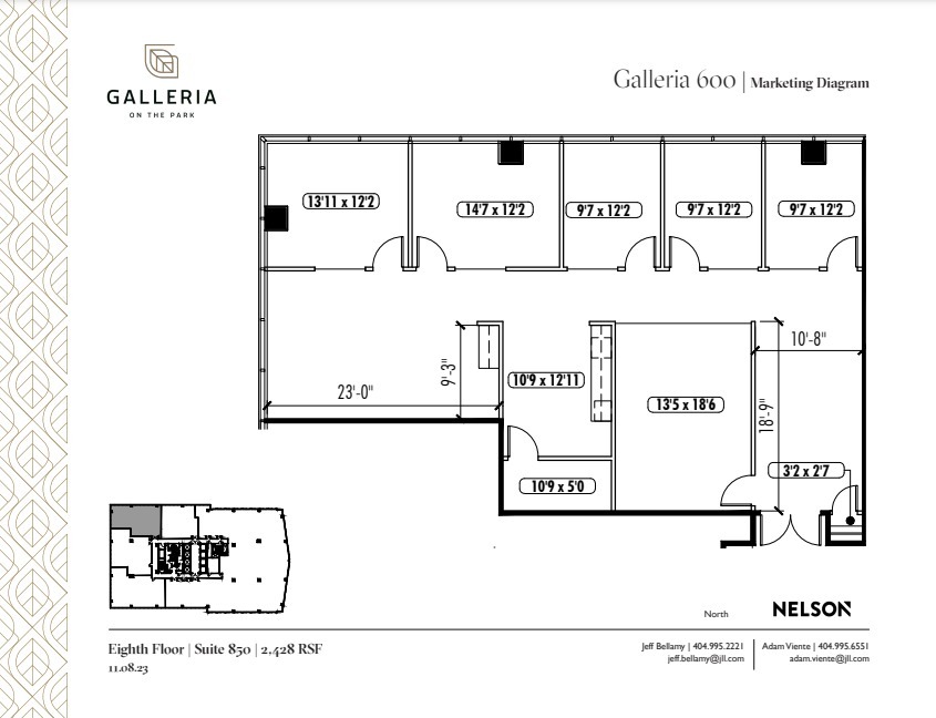 600 Galleria Pky SE, Atlanta, GA for lease Floor Plan- Image 1 of 1