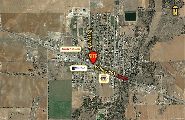 314 W 491 Hwy, Dove Creek, CO for sale Aerial- Image 1 of 1