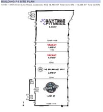 W State Line Rd, Leawood, KS for lease Floor Plan- Image 2 of 7