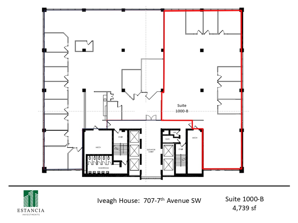 707 7th Ave SW, Calgary, AB for lease Interior Photo- Image 1 of 2