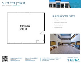 161 S Lincolnway, North Aurora, IL for lease Floor Plan- Image 1 of 2