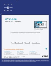 525 B St, San Diego, CA for lease Floor Plan- Image 1 of 2