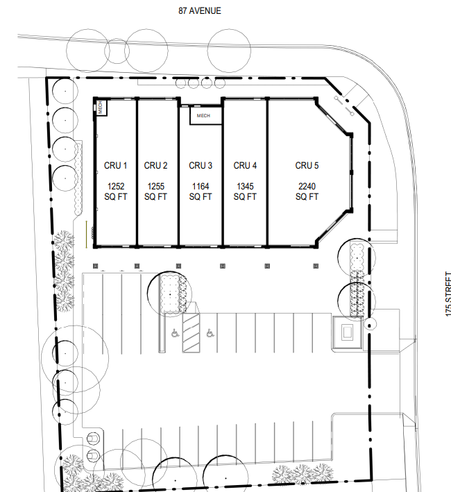 8628 175 St NW, Edmonton, AB for lease Floor Plan- Image 1 of 1