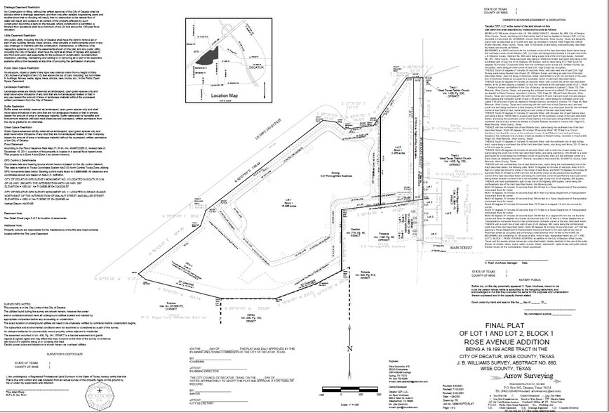 US 380 & Ross Ave, Decatur, TX for lease - Building Photo - Image 2 of 4