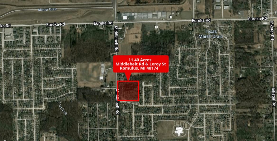 0 Middlebelt Rd, Romulus, MI for sale Building Photo- Image 1 of 2