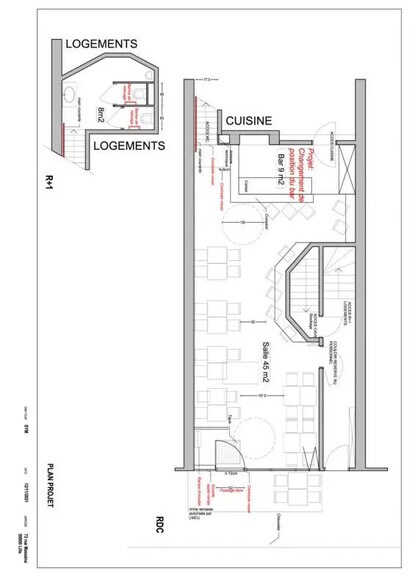 Retail in Lille for lease - Floor Plan - Image 2 of 2