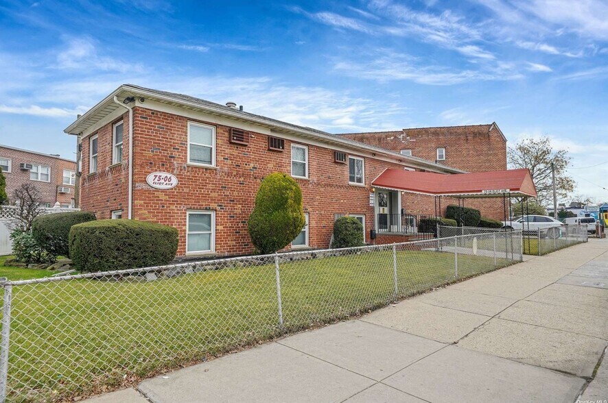 7506 Eliot Ave, Middle Village, NY for sale - Building Photo - Image 1 of 1