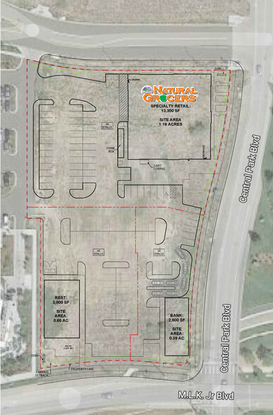 Central Park Blvd & MLK Jr Blvd, Denver, CO for lease - Site Plan - Image 2 of 2