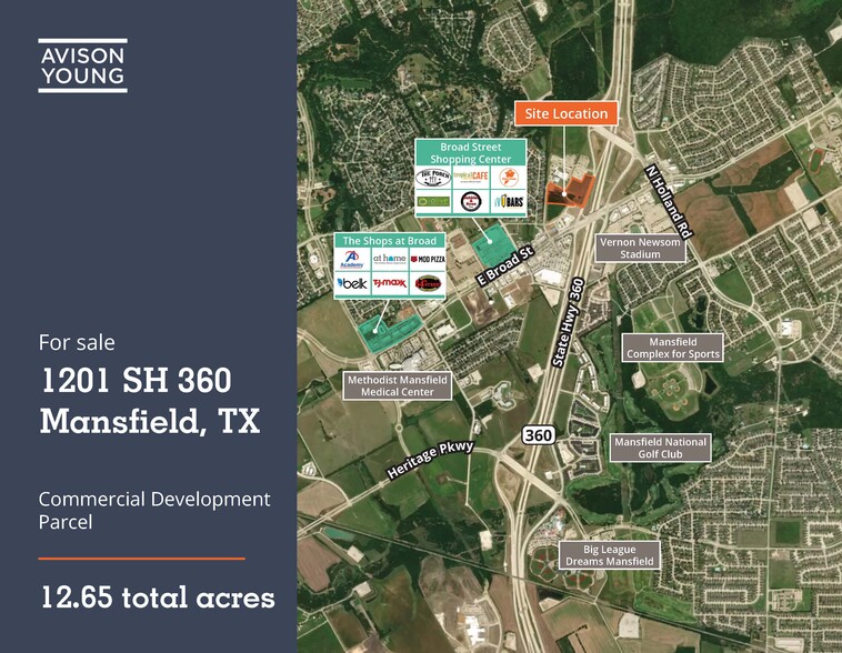 1201 TX-360, Mansfield, TX for sale - Building Photo - Image 1 of 3