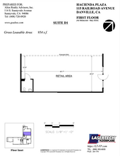 115 Railroad Ave, Danville, CA for lease Floor Plan- Image 1 of 1