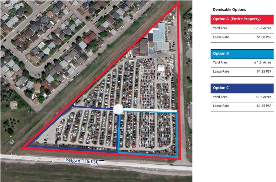 4215 35 St SE, Calgary, AB for lease - Site Plan - Image 2 of 2