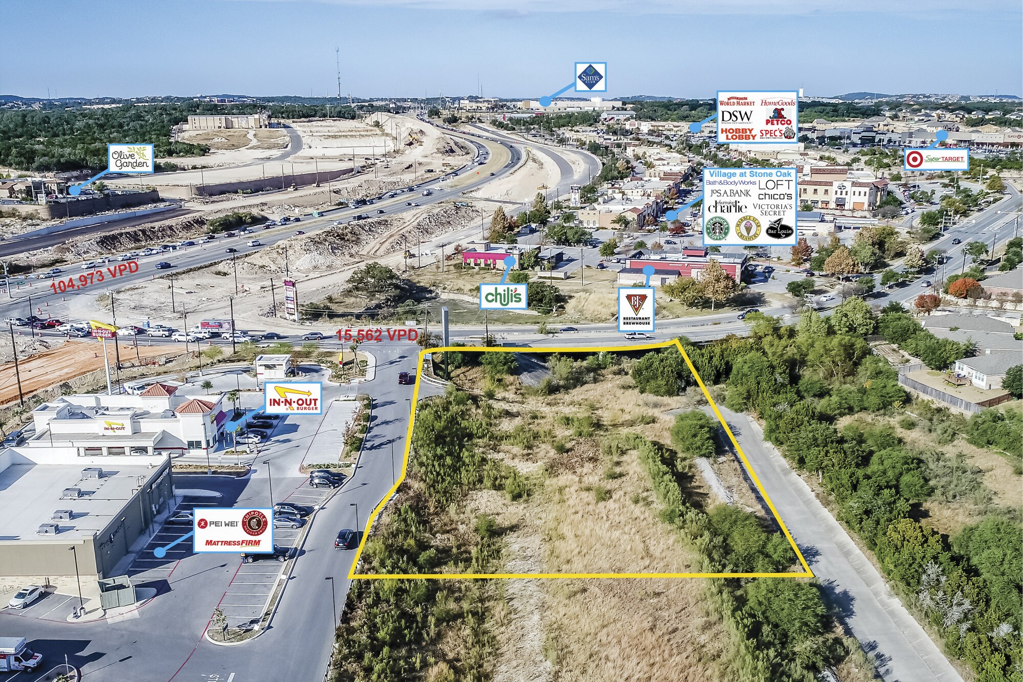 Hwy 281 At TPC Parkway, San Antonio, TX 78258 Fully Approved