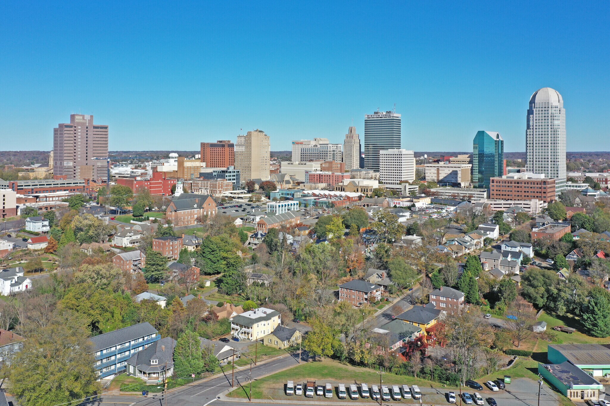 100 N Main St, WinstonSalem, NC 27101 Wells Fargo Center