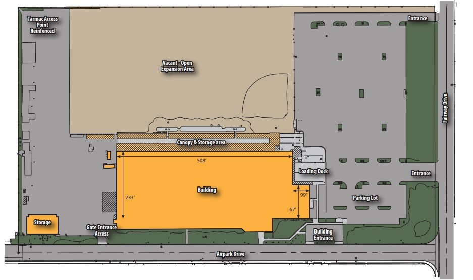 2641 Airpark Dr, Santa Maria, CA for lease - Site Plan - Image 2 of 4