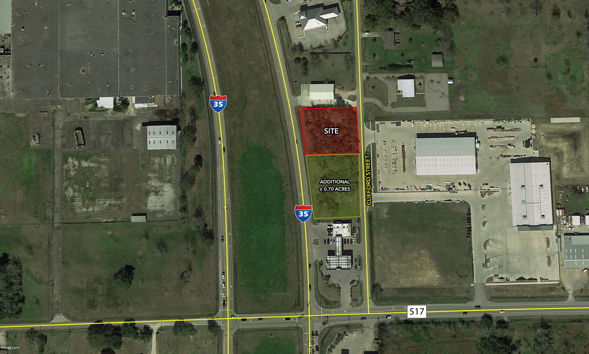 Clifford St, Alvin, TX for sale Aerial- Image 1 of 1