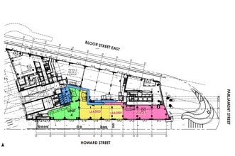 84 Howard St, Toronto, ON for lease Site Plan- Image 1 of 1