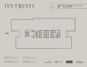 1020 Spring St, Atlanta, GA for lease Floor Plan- Image 1 of 1