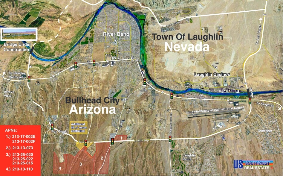 Silvercreek Road, Bullhead City, AZ for sale - Site Plan - Image 2 of 2