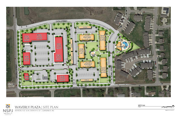 W Santa Fe St, Gardner, KS for lease - Site Plan - Image 3 of 9