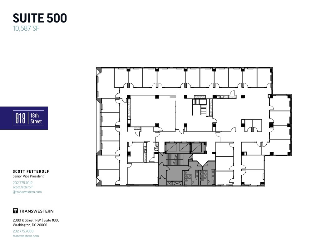 919 18th St NW, Washington, DC for lease Floor Plan- Image 1 of 1