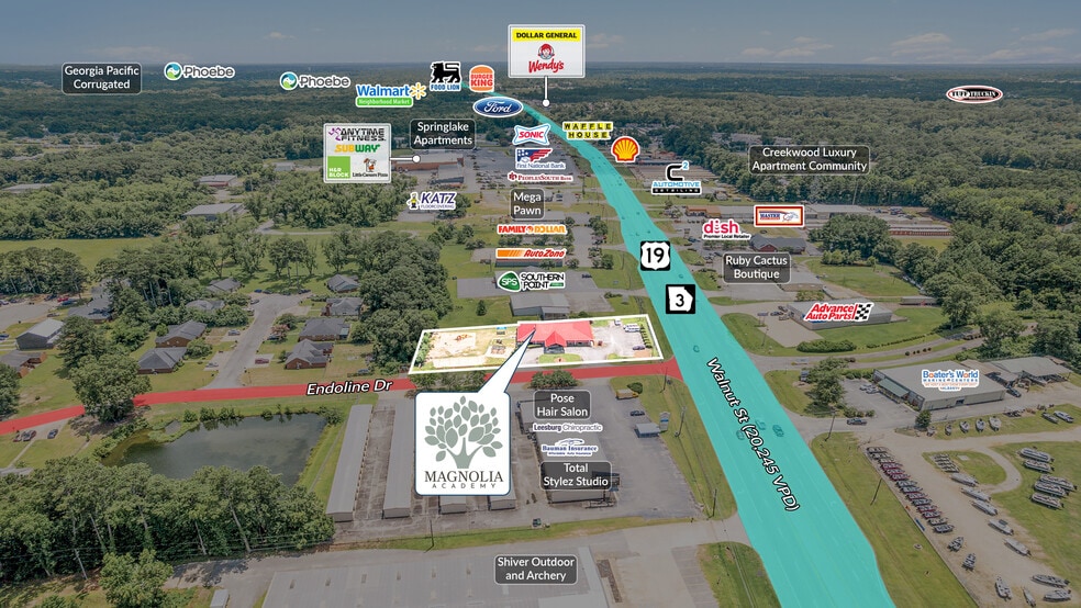 100 Endoline Dr, Leesburg, GA for sale - Building Photo - Image 2 of 5