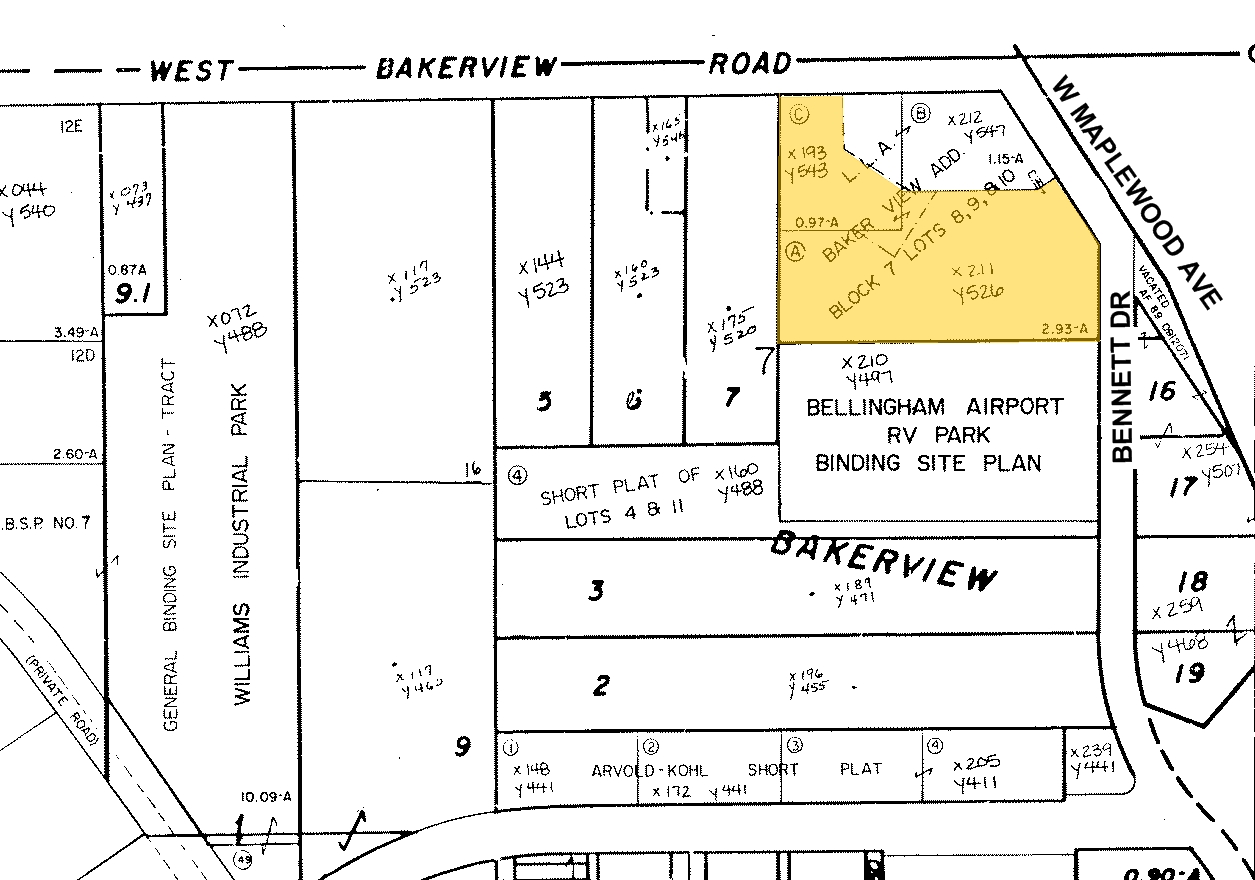 3985 Bennett Dr, Bellingham, WA for sale Plat Map- Image 1 of 1