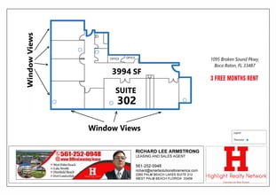 1095 Broken Sound Pky, Boca Raton, FL for lease Floor Plan- Image 1 of 3