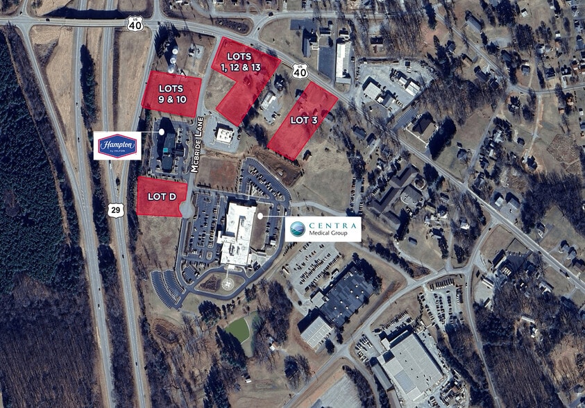 Hwy 40, Gretna, VA for sale - Aerial - Image 1 of 1