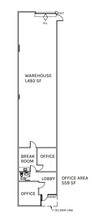 1110-1132 N Gilbert St, Anaheim, CA for lease Floor Plan- Image 1 of 1