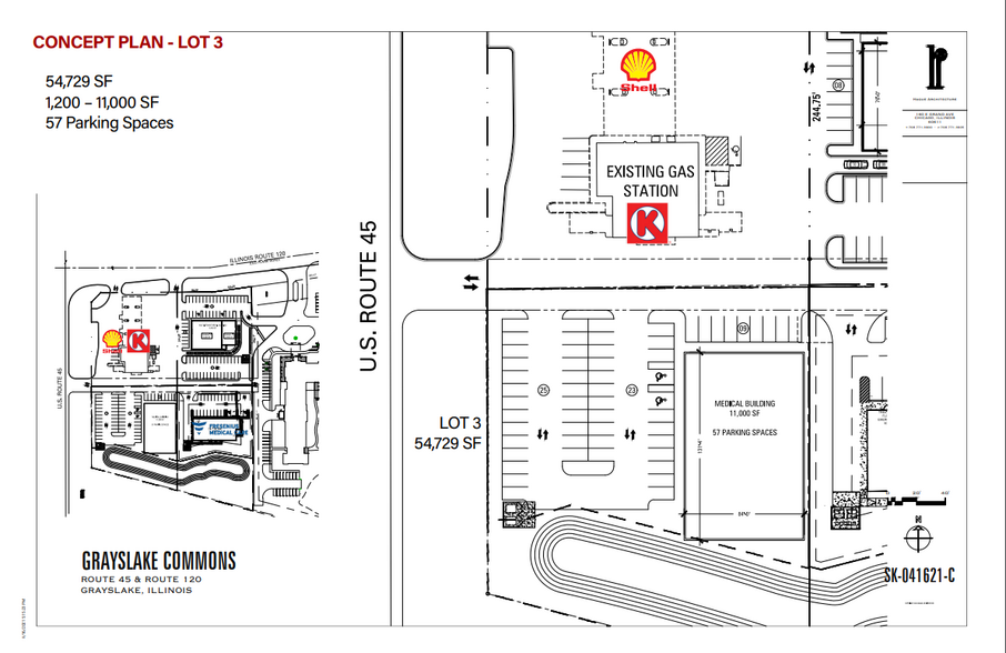 Route 120 & 45, Grayslake, IL for sale - Site Plan - Image 1 of 1