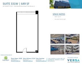 2625 Butterfield Rd, Oak Brook, IL for lease Floor Plan- Image 1 of 1