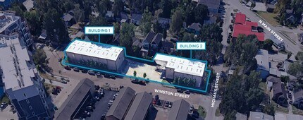 925-927 Winston St, Houston, TX - AERIAL map view