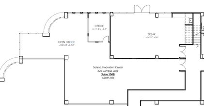 220 Campus Ln, Fairfield, CA for lease Floor Plan- Image 1 of 1