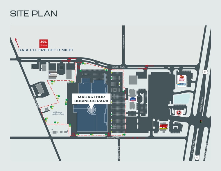 2800 S MacArthur Dr, Alexandria, LA for lease - Building Photo - Image 3 of 16