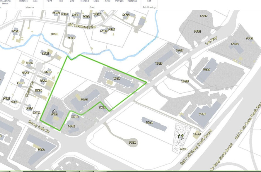 7717 Lee Hwy, Chattanooga, TN for sale - Plat Map - Image 3 of 18
