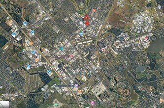 1055 Bay Area Blvd, Houston, TX - AERIAL  map view