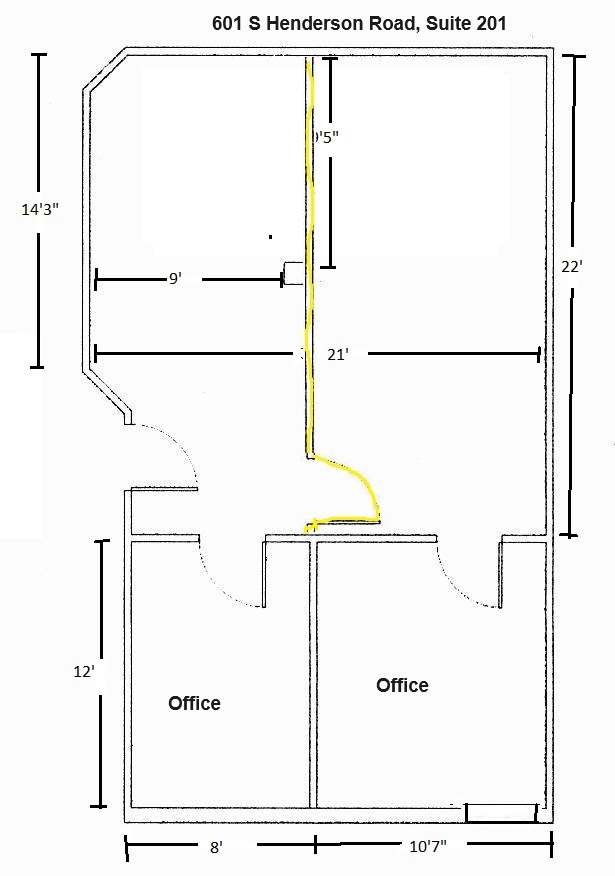 601 S Henderson Rd, King Of Prussia, PA for lease Floor Plan- Image 1 of 1