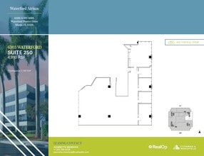 6303 Blue Lagoon Dr, Miami, FL for lease Floor Plan- Image 1 of 1